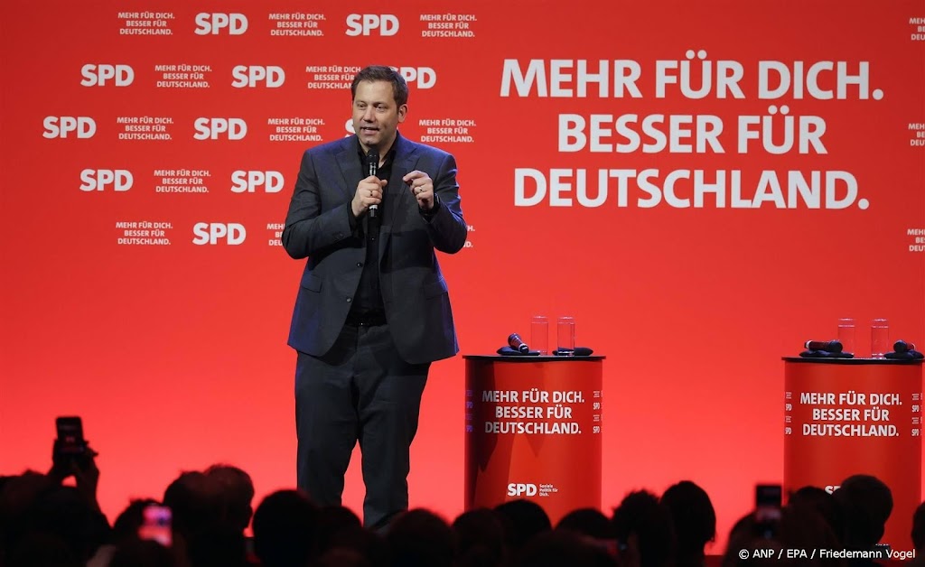 SPD schuift partijchef Klingbeil als nieuwe leider naar voren