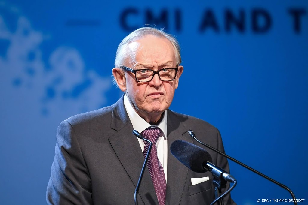 Voormalig Finse president Ahtisaari heeft het coronavirus