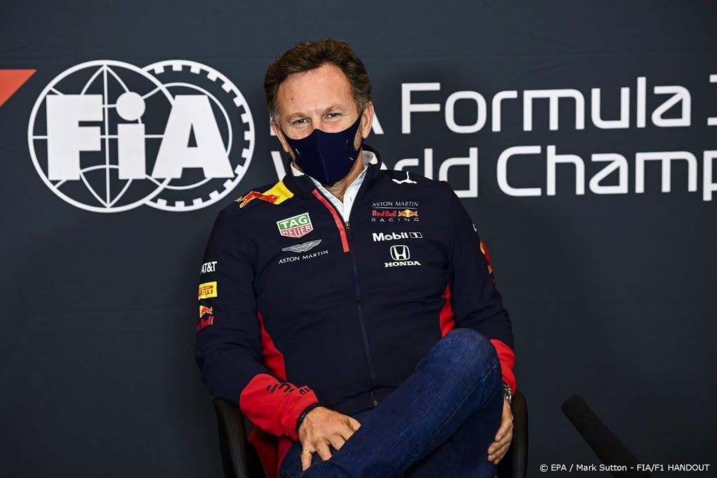Teambaas Horner tempert hoge verwachtingen Red Bull