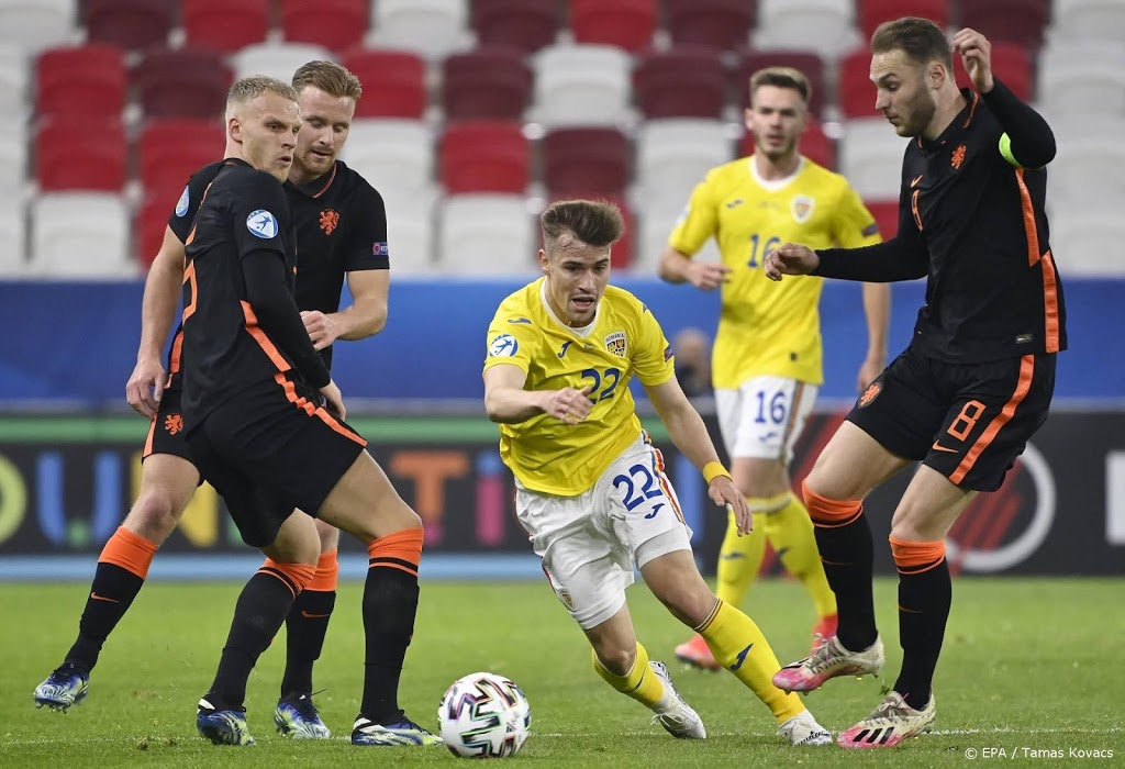 Jong Oranje start EK moeizaam met gelijkspel (1-1) tegen Roemenen