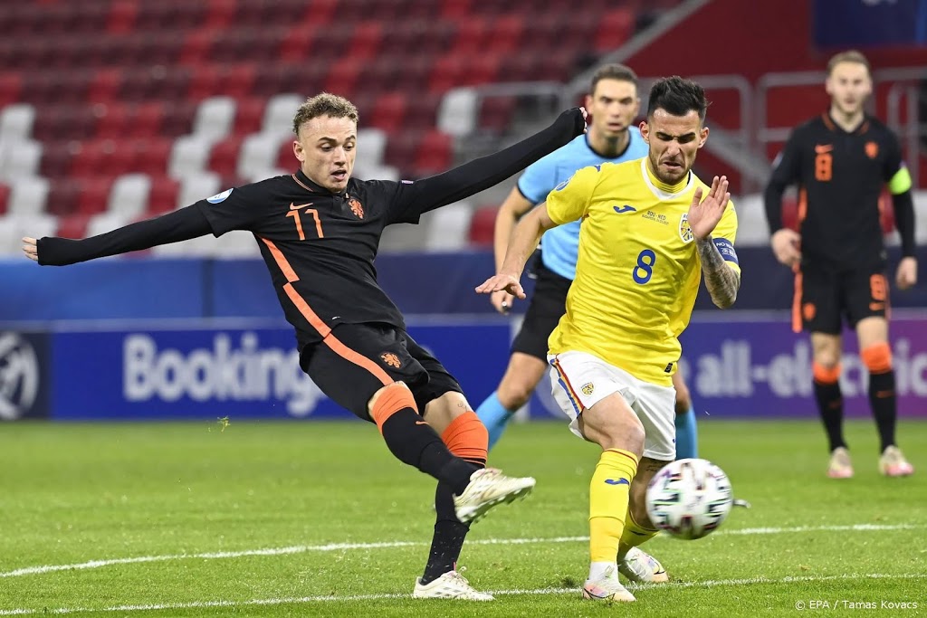 Jong Oranje in openingsduel EK gelijk (1-1) tegen Jong Roemenië