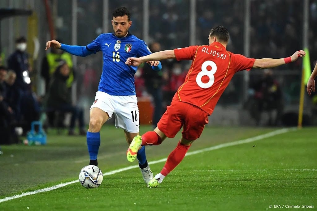 Europees kampioen Italië verliest van Noord-Macedonië en mist WK