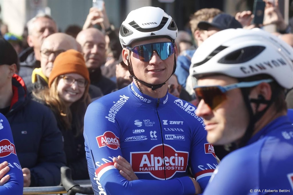 Bij Van der Poel was het beste eraf in de sprint in Harelbeke