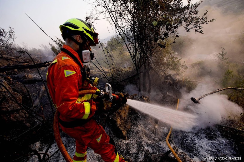 1500 mensen geëvacueerd bij eerste grote bosbrand Spanje dit jaar