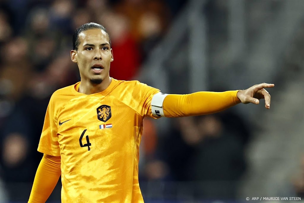 Oranje-aanvoerder Van Dijk: na 7 minuten was het duel verloren