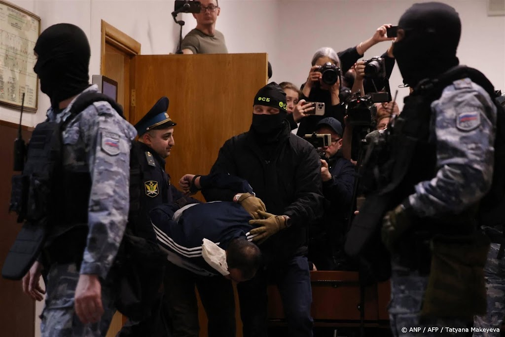 Vier verdachten van aanslag bij Moskou in voorarrest