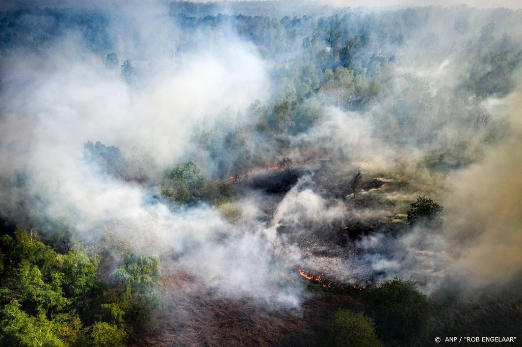 Rookoverlast in Limburgse plaatsen door brand Deurnese Peel