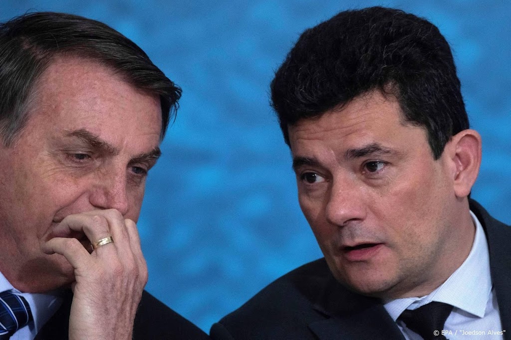 Klap voor president Brazilië: minister van Justitie stapt op