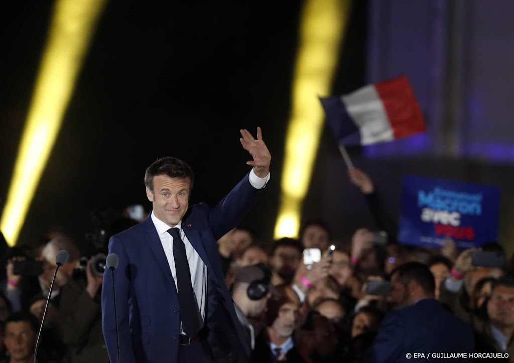 Macron: een meerderheid van Frankrijk heeft vertrouwen in mij