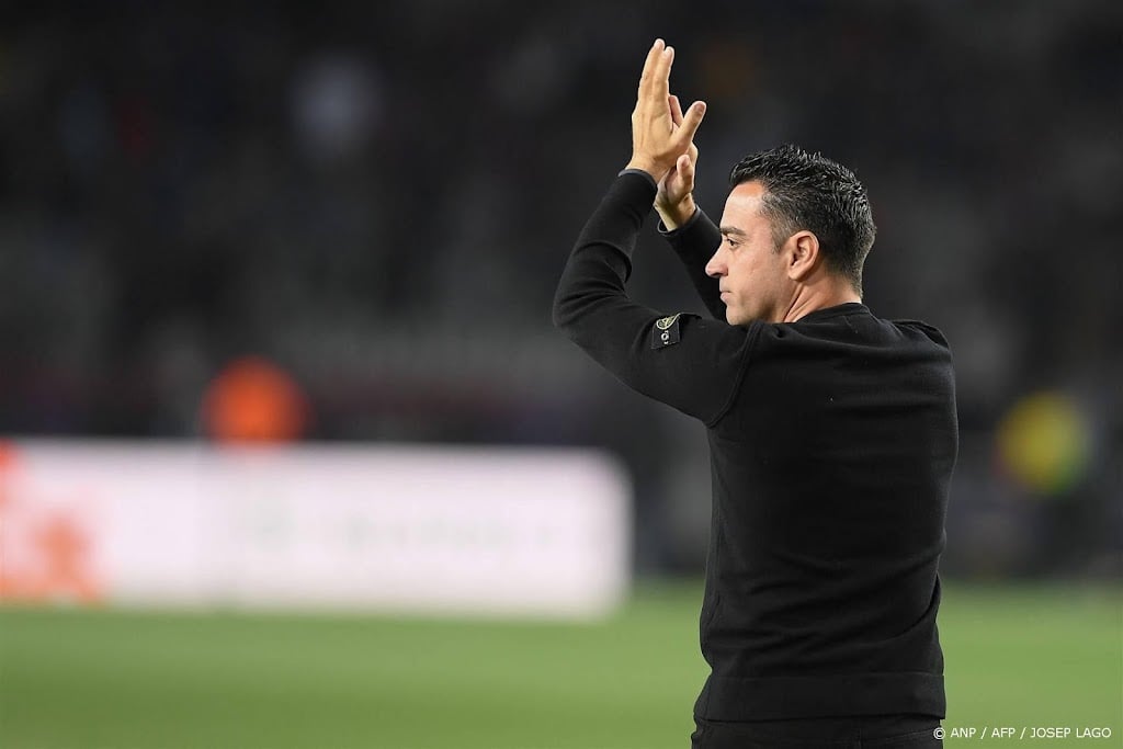 Xavi gaat komend seizoen alsnog door als trainer FC Barcelona