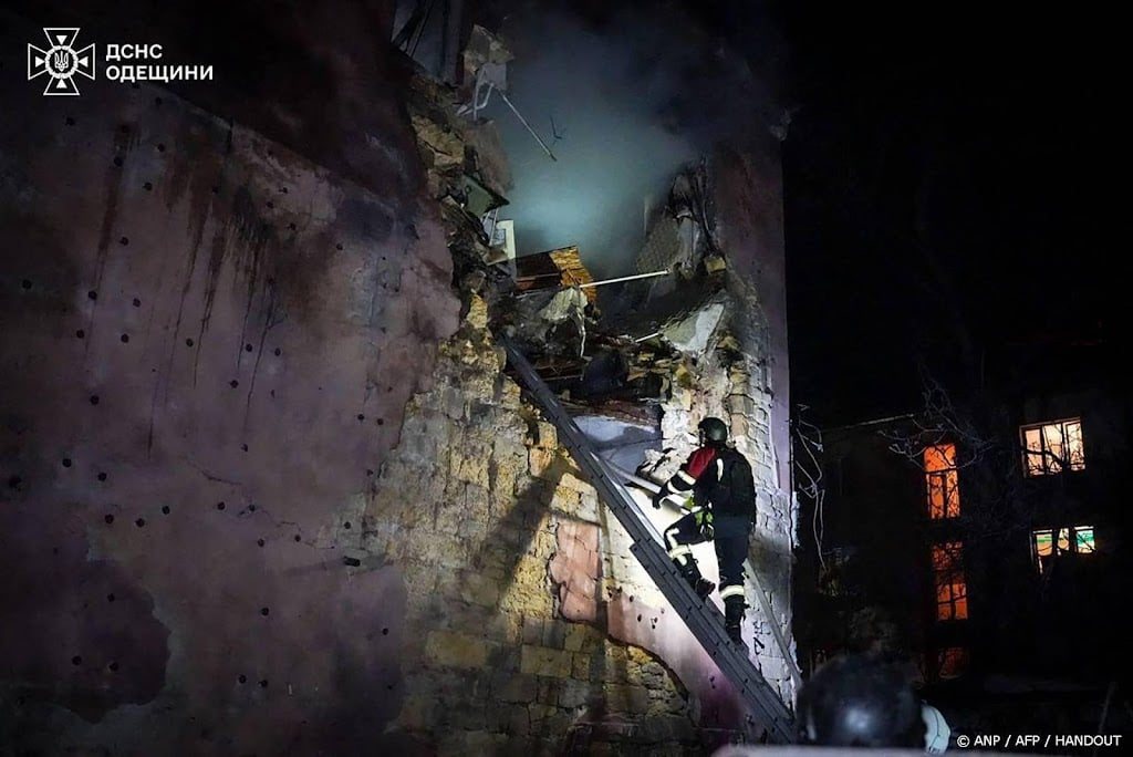 Doden en gewonden bij aanval op Odesa in Oekraïne 