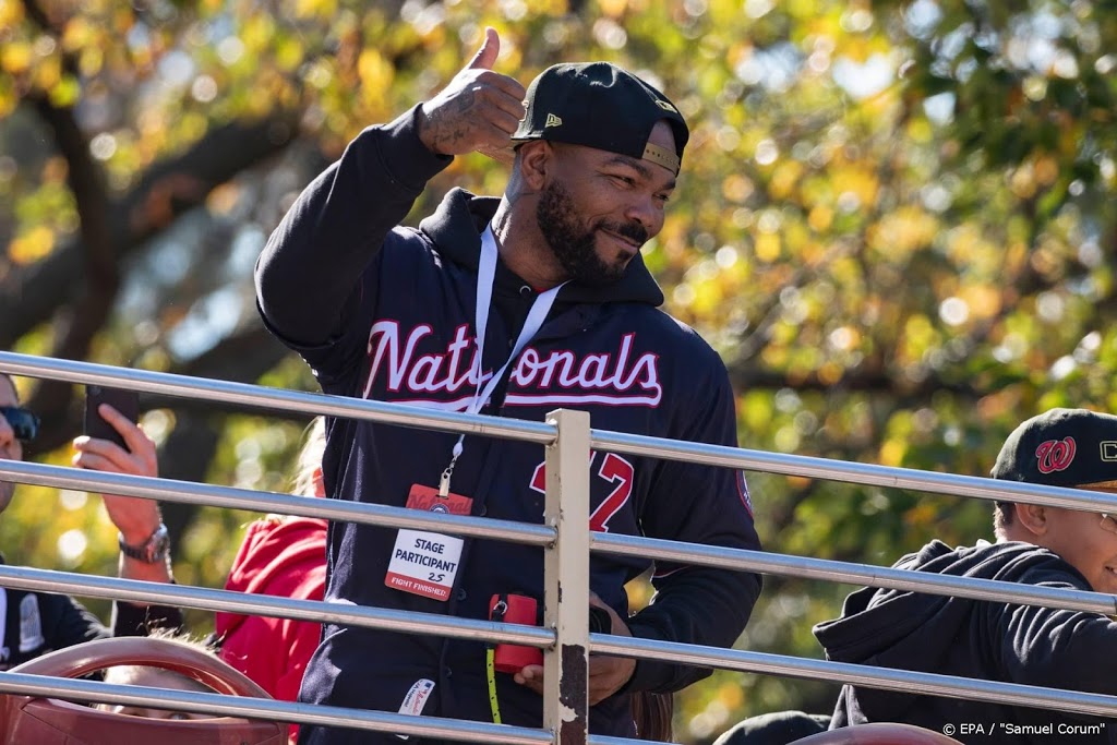 Honkballers Nationals schrappen virtuele ceremonie kampioensring