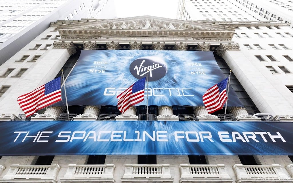 Virgin Galactic wint op Wall Street na succesvolle test