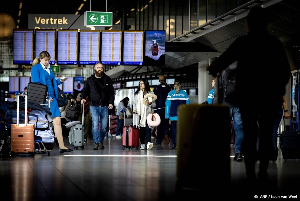 Ook rond Hemelvaartsdag topdrukte op Schiphol