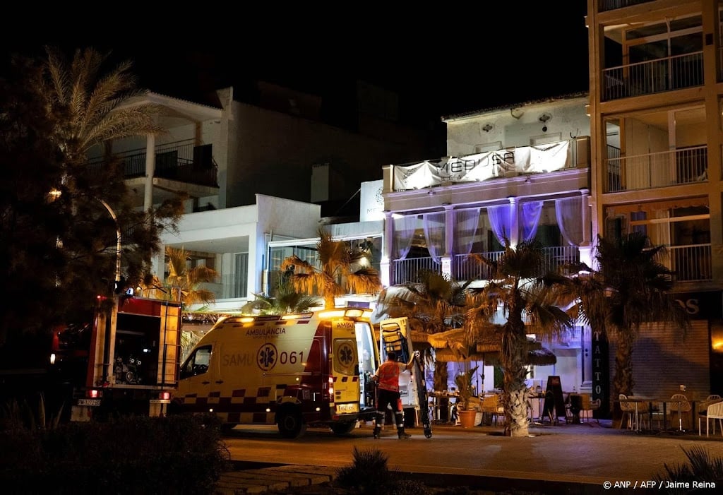 Doden door ingestort restaurant in Playa de Palma op Mallorca