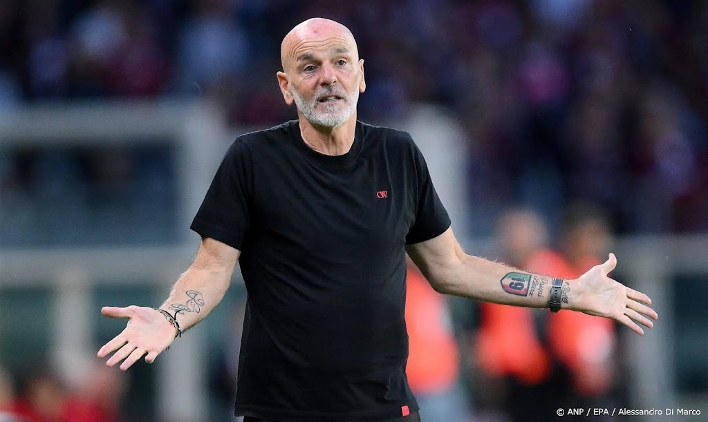AC Milan na dit seizoen verder zonder coach Pioli