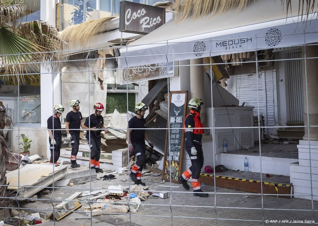 Meerdere Nederlanders gewond na instorten dak Mallorca