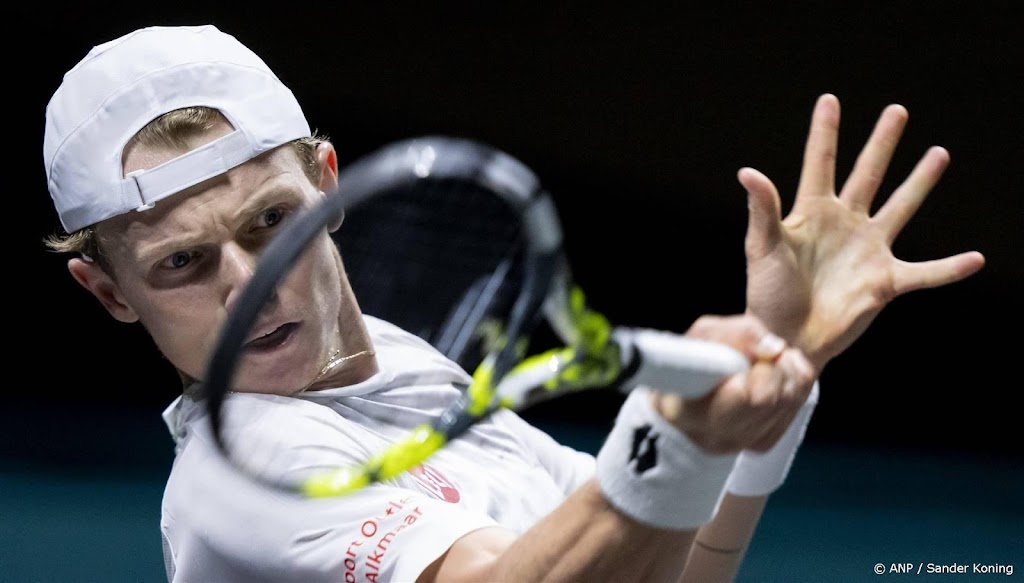 Roland Garros-debutant De Jong hoopte op Alcaraz in 'primeurjaar'