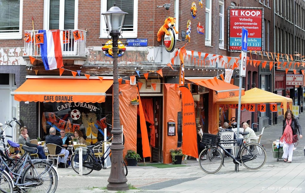 Volle terrassen verwacht als Oranje zondag speelt