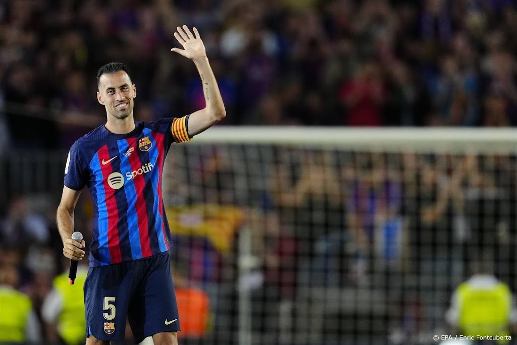 Voetballer Busquets bij Inter Miami herenigd met Messi