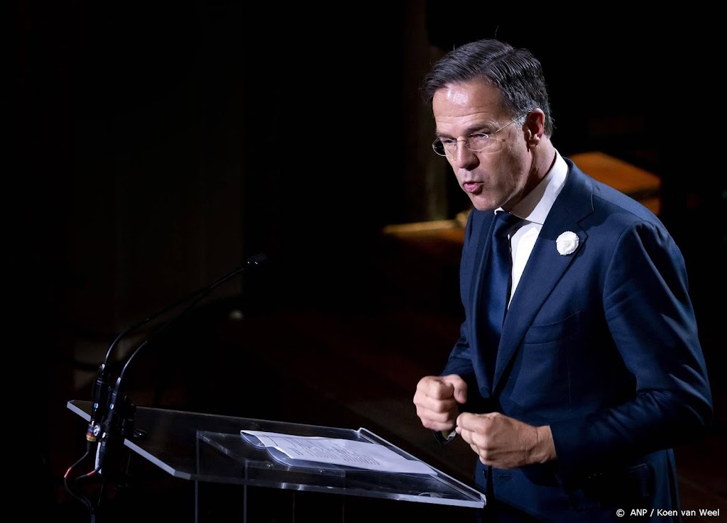 Rutte op Veteranendag: vrede Europa niet zo onder druk sinds WOII