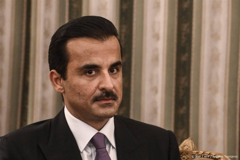 Emir van Qatar laatste buitenlandse bezoek voor premier Rutte
