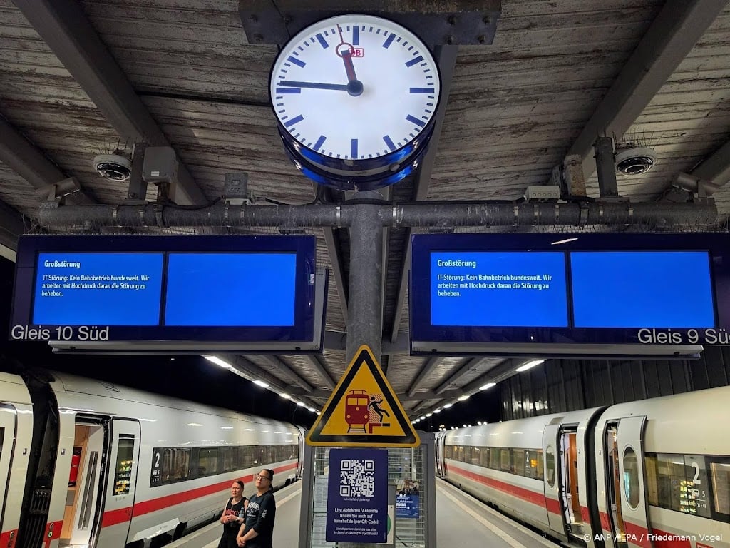 Treinverkeer in Duitsland hervat na communicatiestoring