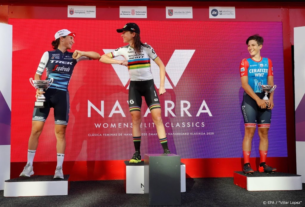 Van Vleuten ook de sterkste in Clasica Femenina Navarra