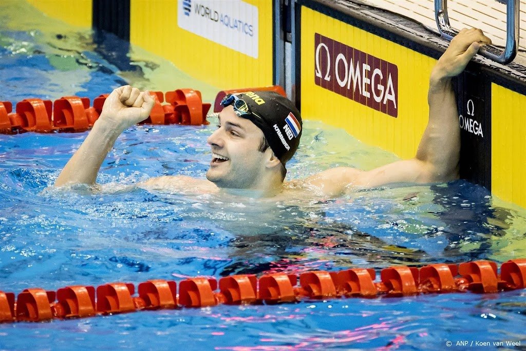 Kamminga deelt zilver met twee anderen op 100 meter school