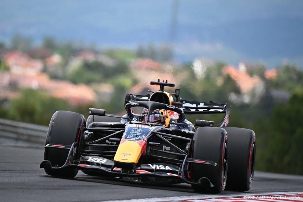 Tweede tijd Verstappen in eerste vrije training GP Hongarije