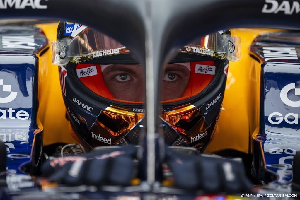 Verstappen vierde in tweede vrije training in Boedapest 