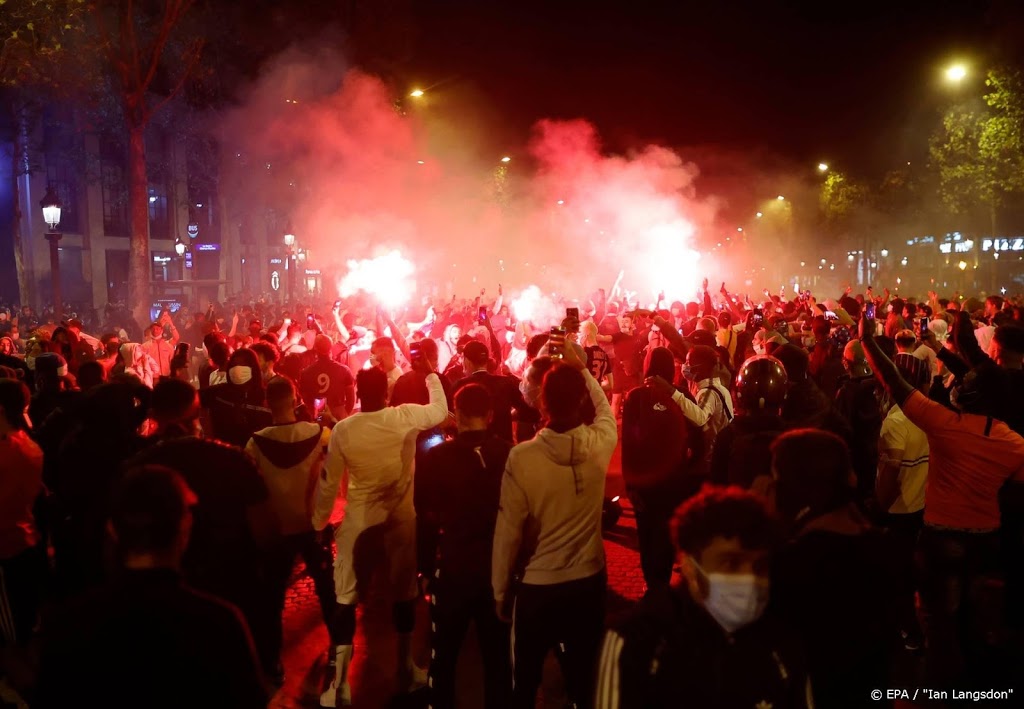 Ongeregeldheden en arrestaties in Parijs na verloren finale PSG