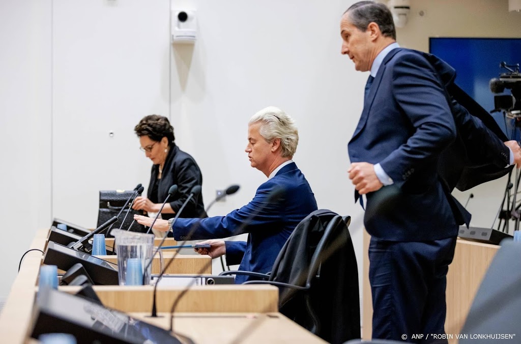 Hoger beroep Wilders nagenoeg afgerond, 4 september uitspraak