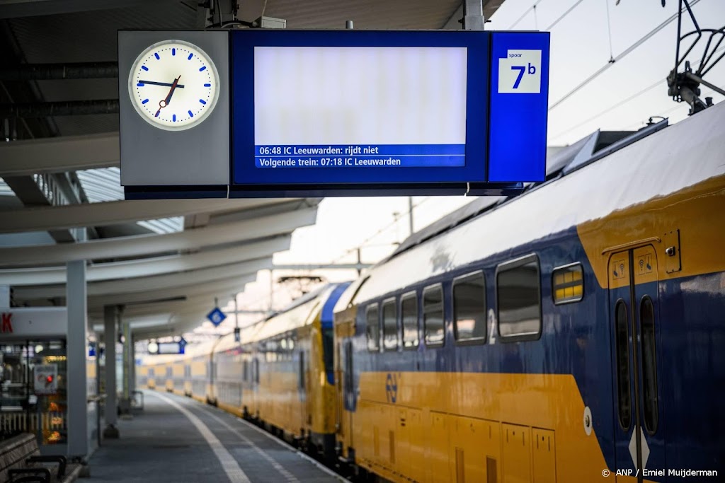 Af en toe reed trein, maar noorden grotendeels plat door staking