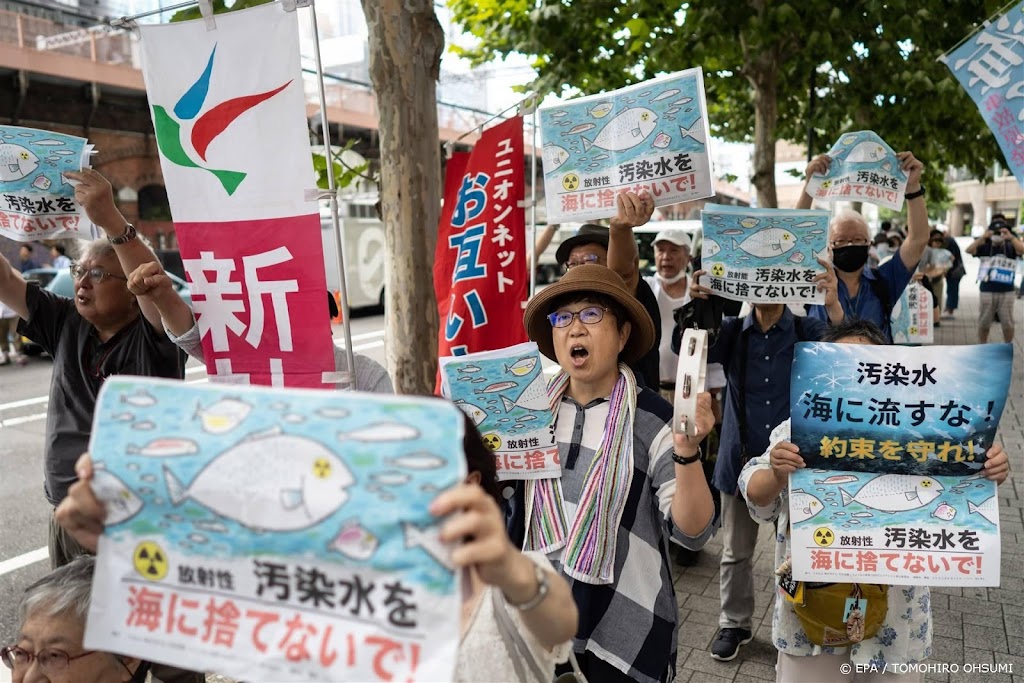 Japan begint met lozing afvalwater Fukushima, onrust in regio