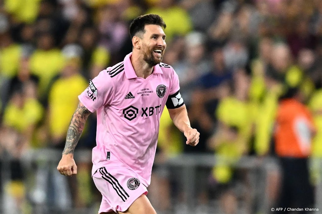 Messi bereikt met Inter Miami ook finale van US Open Cup