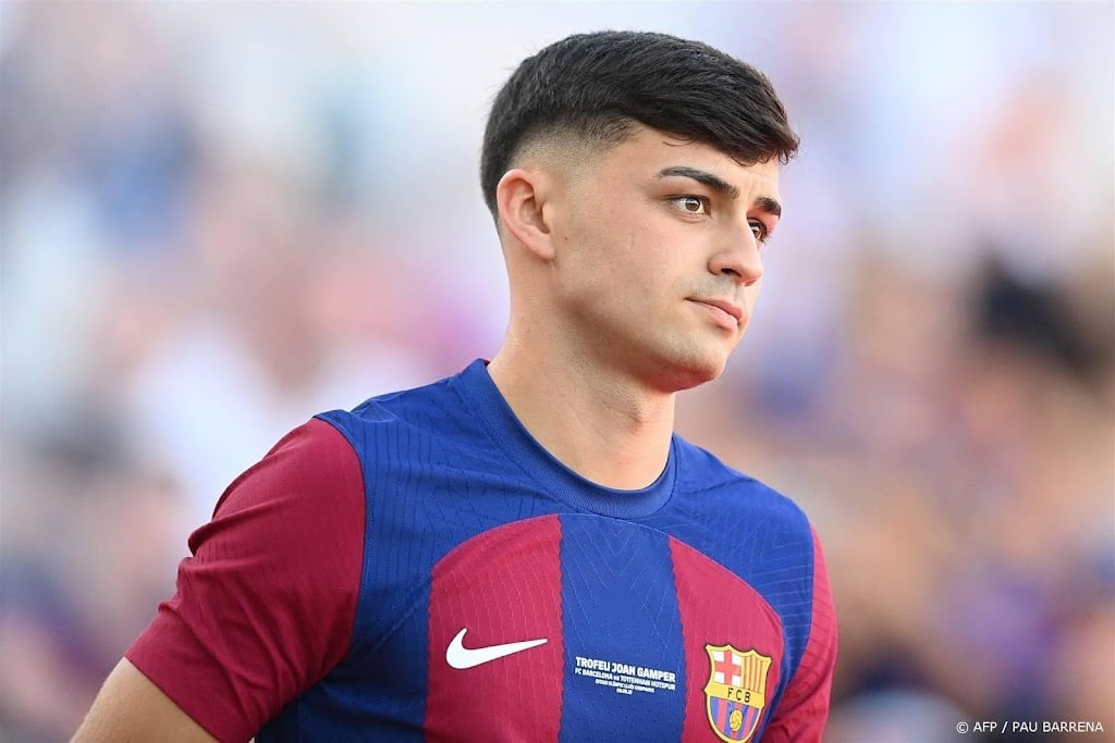 FC Barcelona voorlopig zonder middenvelder Pedri