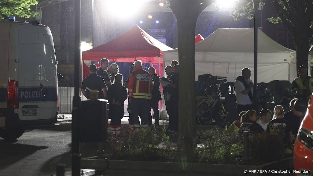 Minister belooft federale hulp na 'brute aanslag' in Solingen