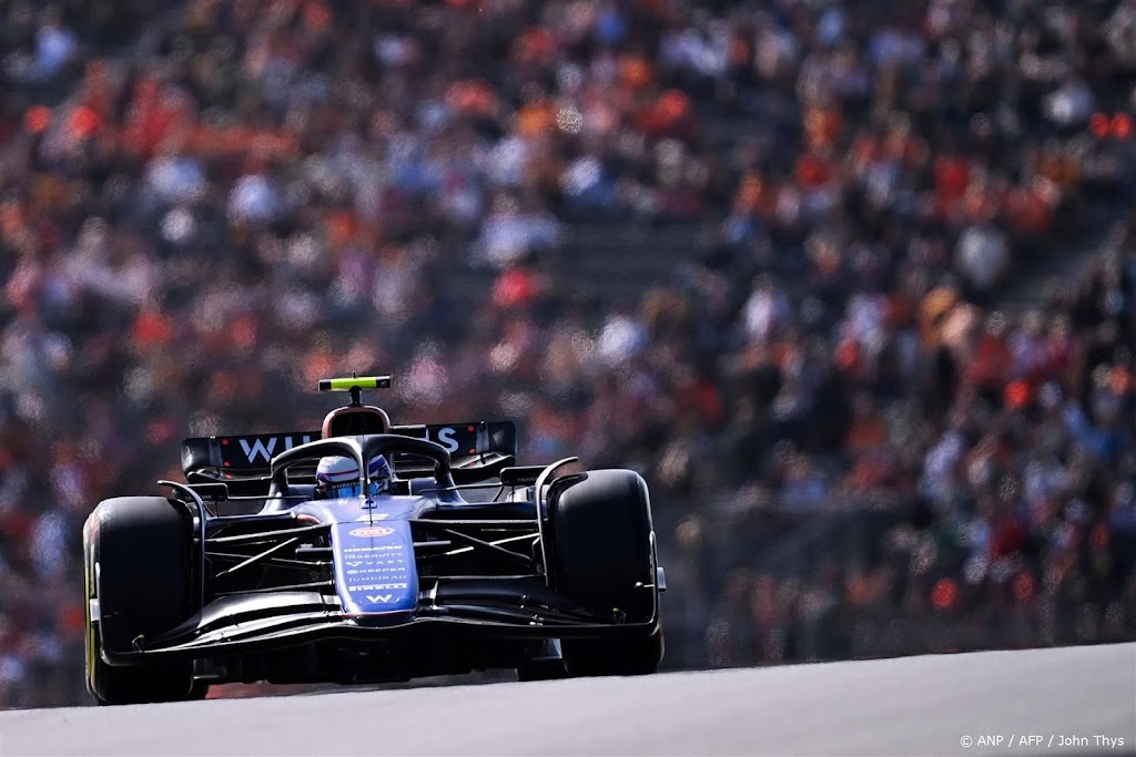 Derde training Dutch GP stilgelegd na crash Sargeant  