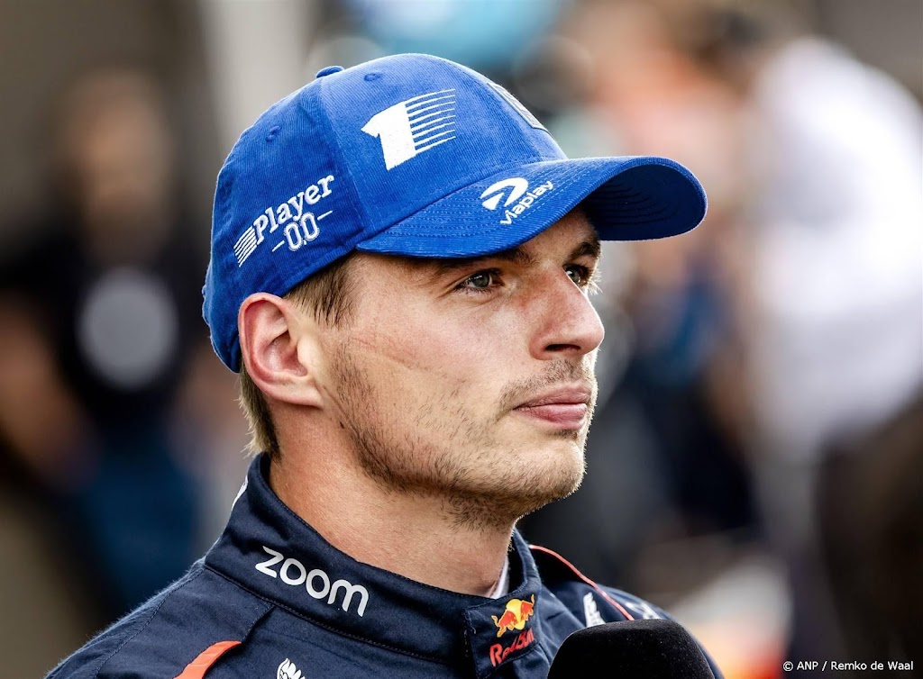 Verstappen 'best tevreden' met plek op de voorste startrij