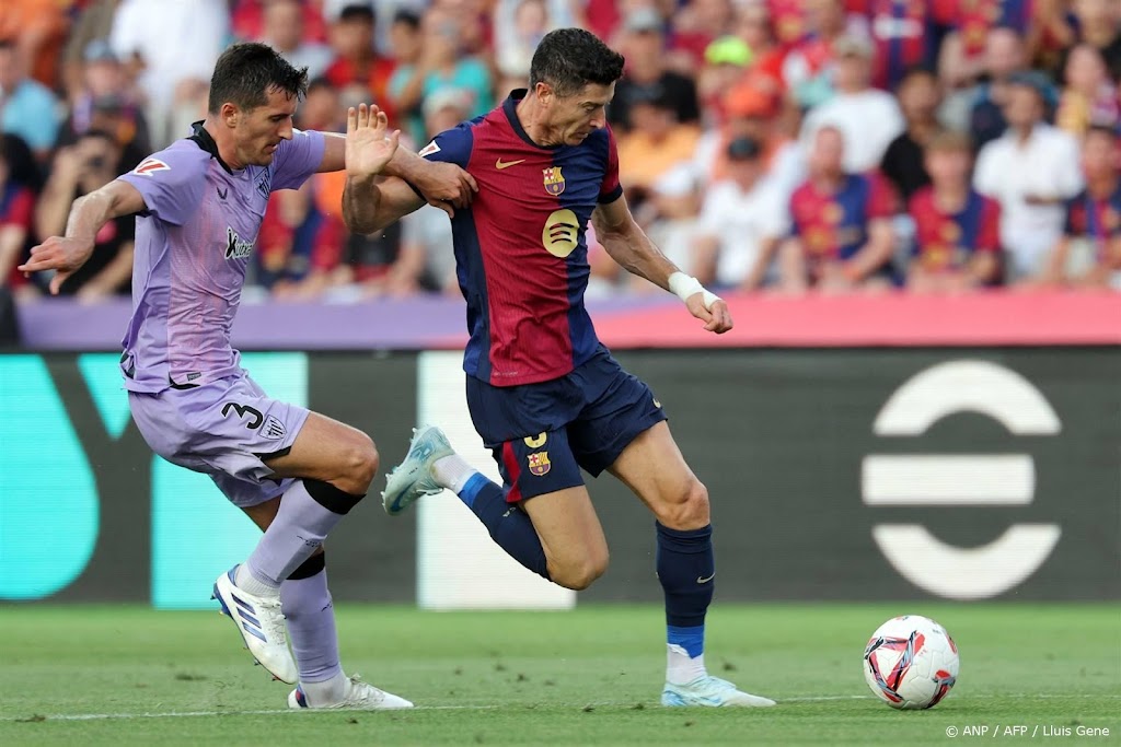 Lewandowski is weer belangrijk voor FC Barcelona