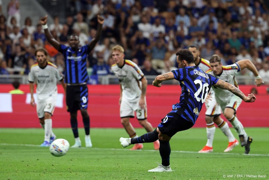 Kampioen Internazionale boekt eerste zege van het seizoen