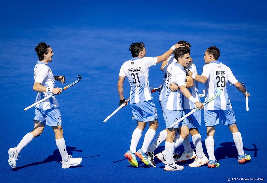 Hockeyers Argentinië houden na zege op India kans op halve finale