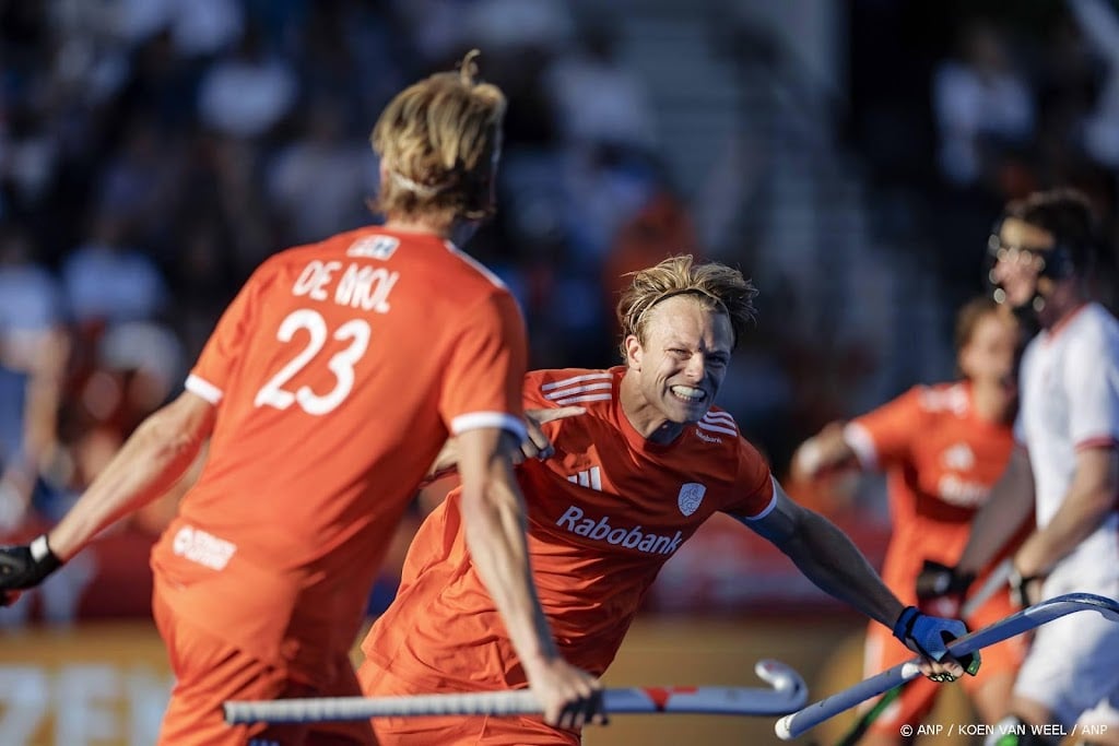 Hockeyers naar halve finale op WK na gelijkspel tegen Engeland