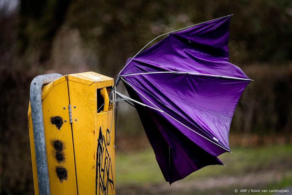 Waarschuwing voor zware windstoten vrijdag