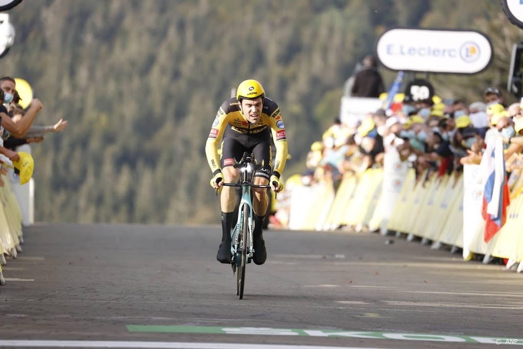 Wielrenner Dumoulin start in Ronde van Spanje