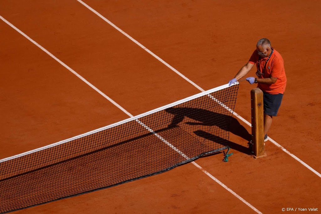 Premier Frankrijk: maximaal 1000 fans per dag op Roland Garros