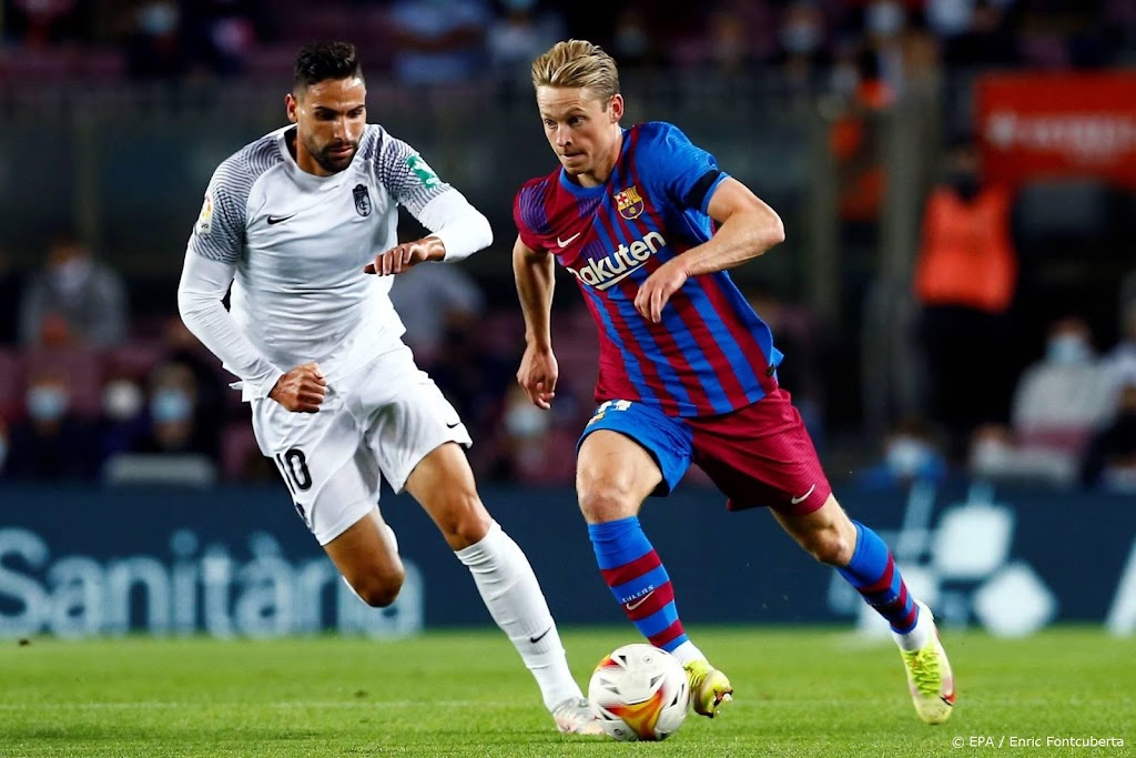 Barcelona in beroep tegen schorsing Frenkie de Jong