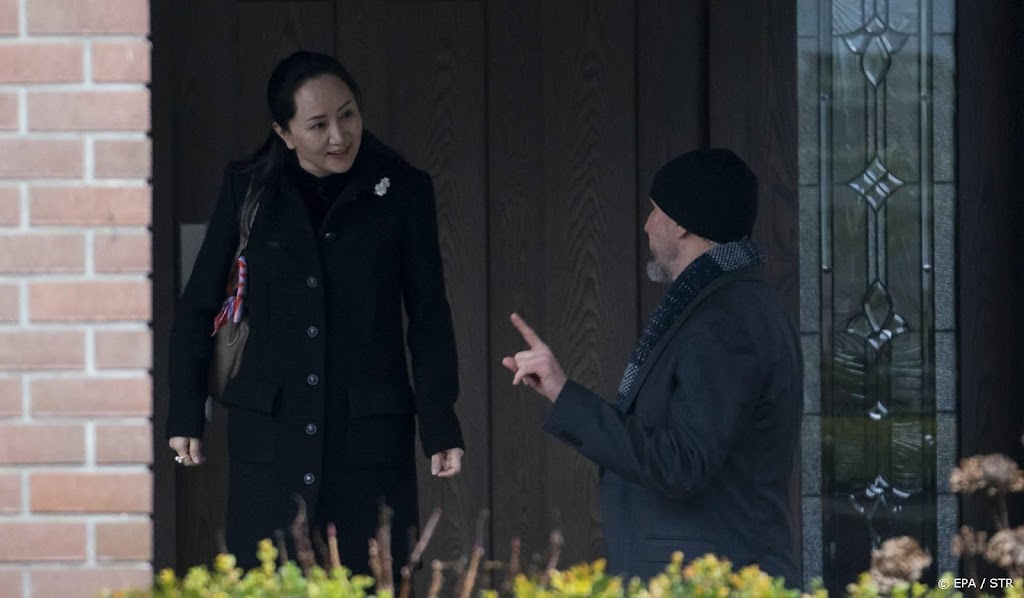 Vervolging blijft uit voor topvrouw Huawei door deal justitie VS