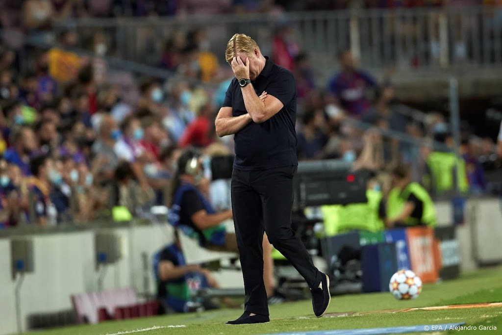 Barcelona-coach Koeman voor twee duels geschorst 